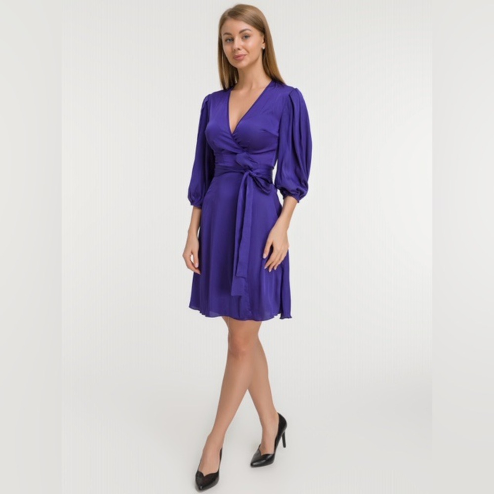 Purple  dress